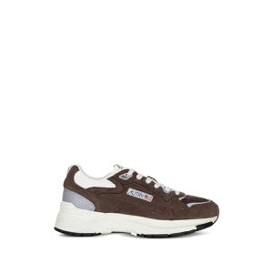 �I�[�g���[ ���f�B�[�X �X�j�[�J�[ �V���[�Y Hyperway panelled sneakers Brown