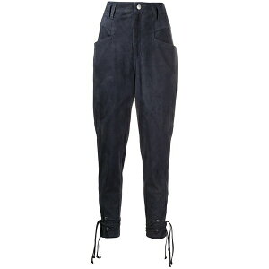 �C�U�x�� �}���� ���f�B�[�X �J�W���A���p���c �{�g���X Ubaia tapered trousers Blue