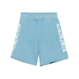 �s���R ���f�B�[�X �J�W���A���p���c �{�g���X Libreville track shorts Blue