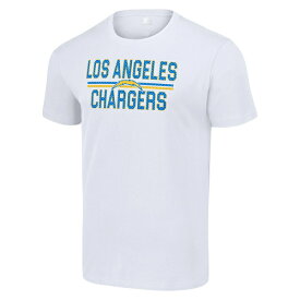 スターター メンズ Tシャツ トップス Los Angeles Chargers Starter Mesh Team Graphic TShirt White