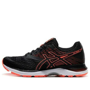 ASICS �A�V�b�N�X ���f�B�[�X �X�j�[�J�[ �y(WMNS) ASICS Gel-Pulse 10 Black/Orange 1012A010-001�z �T�C�Y US_6(23.0cm)