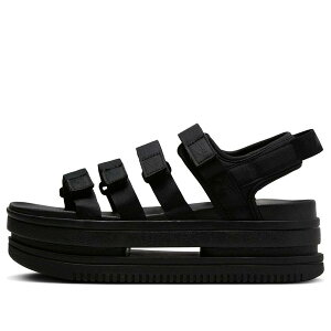 Nike �i�C�L ���f�B�[�X �X�j�[�J�[ �y(WMNS) Nike Icon Classic Sandals 'Black' DH0223-004�z �T�C�Y US_6(23.0cm)