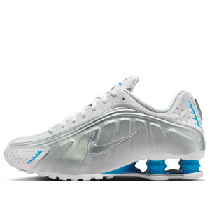 Nike �i�C�L ���f�B�[�X �X�j�[�J�[ �y(WMNS) Nike Shox R4 'White Blue Hero' AR3565-105�z �T�C�Y US_W_10