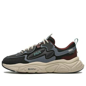 FILA �t�B�� �����Y �X�j�[�J�[ �yFILA Mars 1S LowTop Running Shoes 'Black Grey Red' F12M342111FBF�z �T�C�Y US_8(26.0cm)