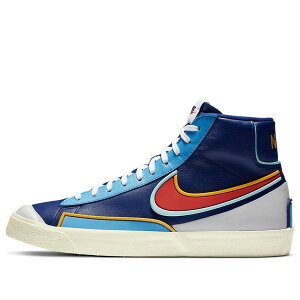 Nike �i�C�L �����Y �X�j�[�J�[ �yNike Blazer Mid '77 Infinite D/MS/X 'Deep Royal Blue Copa' DA7233-400�z �T�C�Y US_8.5(26.5cm)