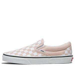 Vans oY fB[X Xj[J[ White/Pink y(WMNS) Vans Classic Slip-On Checkerboard 'Pink' VN000BVZBQLz TCY US_7.5(24.5cm)
