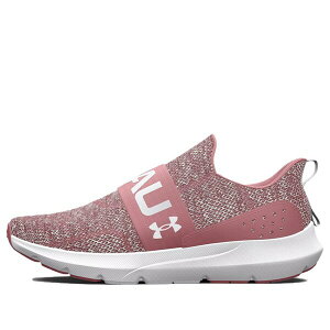 Under Armour A_[A[}[ fB[X Xj[J[ Pink Elixir/Metallic Silver y(WMNS) Under Armour Surge 3 Slip 'Pink Elixir' 3026507-601z TCY US_5.5(22.5cm)