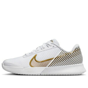 Nike �i�C�L ���f�B�[�X �X�j�[�J�[ White/Metallic Gold Grain/Grand Purple �y(WMNS) Nike Court Air Zoom Vapor Pro 2 'Wimbledon' HF3631-100�z �T�C�Y US_7(24.0cm)