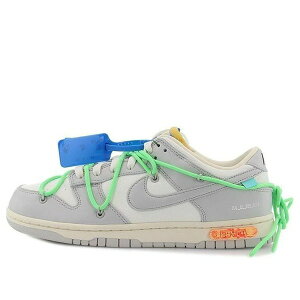 Nike �i�C�L �����Y �X�j�[�J�[ �yNike x Off-White Dunk Low 'Lot 26 of 50' DM1602-116�z �T�C�Y US_8(26.0cm)