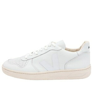 VEJA ���F�W�� �����Y �X�j�[�J�[ �yVeja V-10 Leather Lace-Up 'Extra White' VX021270�z �T�C�Y US_M_N/A