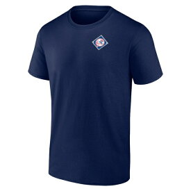 ファナティクス メンズ Tシャツ トップス New York Yankees Fanatics Branded Cooperstown Collection Field Play TShirt Navy