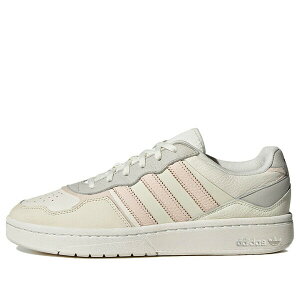 adidas AfB_X Y Xj[J[ yadidas Originals Courtic Shoes 'White Grey Pink' ID0566z TCY US_9(27.0cm)