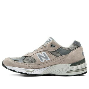 New Balance �j���[�o�����X �����Y �X�j�[�J�[ �yNew Balance 991 Made in England 'Grey White' M991GL�z �T�C�Y US_7(25.0cm)