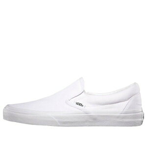 Vans �o���Y �����Y �X�j�[�J�[ �yVans Classic Slip-On Wide Canvas 'White' VN0A4BHOW00�z �T�C�Y US_7.5(25.5cm)