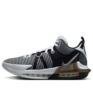 Nike �i�C�L �����Y �X�j�[�J�[ �yNike LeBron Witness 7 'White Black' DM1123-100�z �T�C�Y US_8(26.0cm)