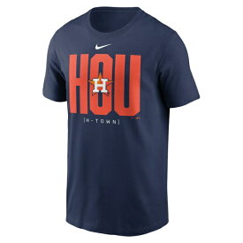 ナイキ メンズ Tシャツ トップス Houston Astros Nike Scoreboard TShirt Navy
