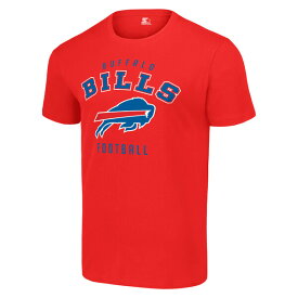 スターター メンズ Tシャツ トップス Buffalo Bills Starter Logo TShirt Red