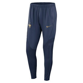 ナイキ メンズ カジュアルパンツ ボトムス France National Team Nike 2022 Strike Performace Track Pants Navy