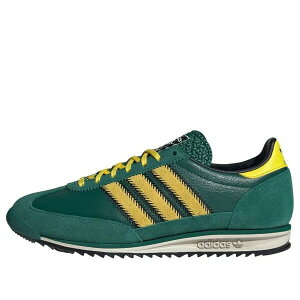 adidas �A�f�B�_�X ���f�B�[�X �X�j�[�J�[ �y(WMNS) adidas SL 72 OG 'Collegiate Green Yellow' JS3984�z �T�C�Y US_8(25.0cm)