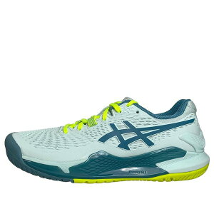 ASICS �A�V�b�N�X ���f�B�[�X �X�j�[�J�[ �y(WMNS) ASICS Gel-Resolution 9 'Soothing Sea Gris Blue' 1042A208-400�z �T�C�Y US_6.5(23.5cm)