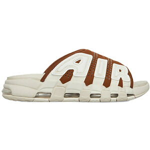 Nike iCL Y Xj[J[ yNike Air More Uptempo Slide Light British Tan Sailz TCY US_7(25.0cm) Light British Tan/Light Orewood Brown/Clear/Sail
