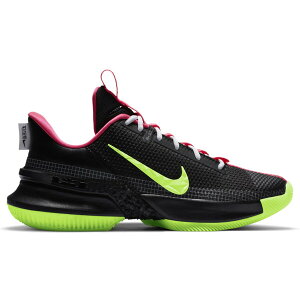 Nike �i�C�L �����Y �X�j�[�J�[ �yNike LeBron Ambassador 13 Yeezy�z �T�C�Y US_7(25.0cm) Black/Lime/Pink
