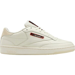 Reebok ���[�{�b�N �����Y �X�j�[�J�[ �yReebok Club C 85 Hot Ones�z �T�C�Y US_7.5(25.5cm) Classic White/Paper White-Sandtrap