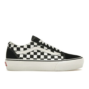 Vans oY Y Xj[J[ yVans Old Skool Platform Checkerboardz TCY US_5(23.0cm) Black/White