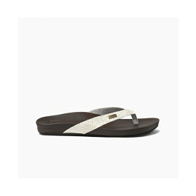 リーフ レディース サンダル シューズ Women's Cushion Court Flip-Flop Sandals Brown Sassy