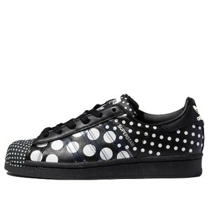 adidas �A�f�B�_�X �����Y �X�j�[�J�[ �yadidas Superstar 'Black Polka' FX7776�z �T�C�Y US_8.5(26.5cm)