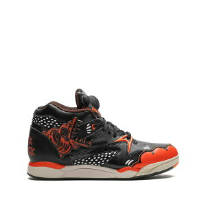 ���[�{�b�N ���f�B�[�X �X�j�[�J�[ �V���[�Y X keith haring aerobic pump lite sneakers Black