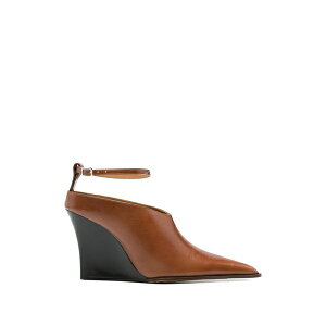 �C�� ���f�B�[�X �p���v�X �V���[�Y Ankle-strap pumps Brown