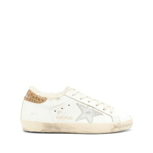 �S�[���f���O�[�X ���f�B�[�X �X�j�[�J�[ �V���[�Y Super-star leather sneakers White
