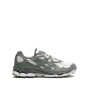 �A�V�b�N�X �����Y �X�j�[�J�[ �V���[�Y Gel-nyc cream/steel grey sneakers Grey