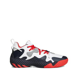 �A�f�B�_�X �����Y �X�j�[�J�[ �V���[�Y Harden vol. 6 cloud white/vivid red/legend i sneakers White