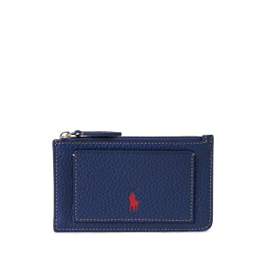 �����t���[���� ���f�B�[�X ���z �A�N�Z�T���[ Polo pony-debossed wallet Blue