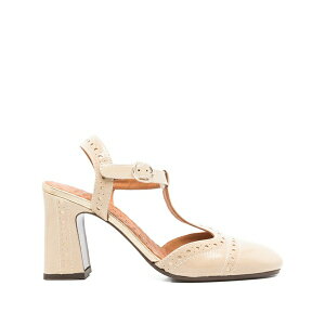 �`�G�~�n�� ���f�B�[�X �p���v�X �V���[�Y Mira buckle-strap perforated pumps Neutrals