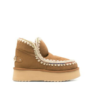 ���E ���f�B�[�X �u�[�c �V���[�Y 50mm eskimo 18 boots Brown