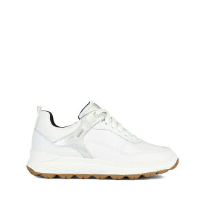 �W�F�I�b�N�X ���f�B�[�X �X�j�[�J�[ �V���[�Y Spherica 4x4 metallic-panel leather sneakers White