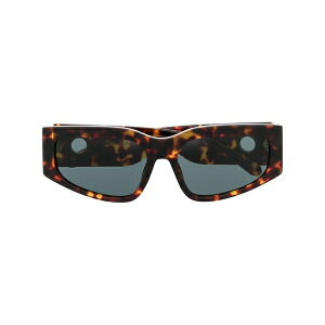 �����_ �t�@���[ ���f�B�[�X �T���O���X���A�C�E�F�A �A�N�Z�T���[ Senna tortoiseshell-effect sunglasses Brown