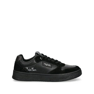 �A�G���i�E�e�B�J �~���^�[�� �����Y �X�j�[�J�[ �V���[�Y Perforated panelled sneakers Black
