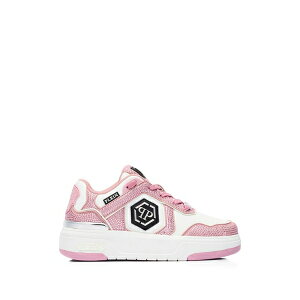 �t�B���b�v�v���C�� �����Y �X�j�[�J�[ �V���[�Y Sk8r rhinestones low-top sneakers White