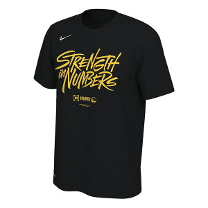 �i�C�L �����Y T�V���c �g�b�v�X Nba golden state warriors dri-fit 2019 playoffs bound mantra t-shirt Black