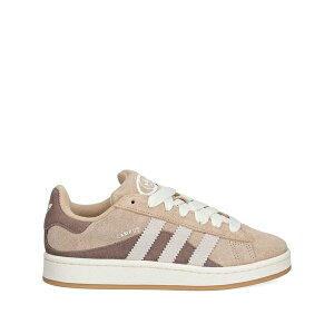 �A�f�B�_�X ���f�B�[�X �X�j�[�J�[ �V���[�Y Suede three-stripe sneakers Neutrals