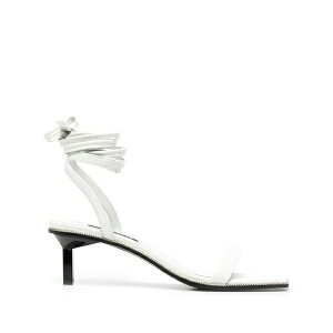 �Z���\�[ ���f�B�[�X �T���_�� �V���[�Y Jessica tie-fastening sandals White