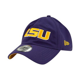 ニューエラ メンズ 帽子 アクセサリー Men's Purple LSU Tigers Campus Casual Classic Adjustable Hat Purple