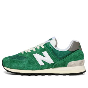 New Balance �j���[�o�����X �����Y �X�j�[�J�[ �yNew Balance 574 'Green White' U574HSB�z �T�C�Y US_7(25.0cm)