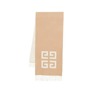 �W�o���V�[ �����Y �}�t���[�E�X�g�[���E�X�J�[�t �A�N�Z�T���[ Fringed-hem scarf Neutrals