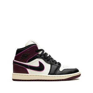 �W���[�_�� ���f�B�[�X �X�j�[�J�[ �V���[�Y Air jordan 1 mid se bordeaux sneakers Purple