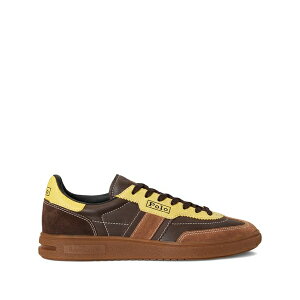 �����t���[���� ���f�B�[�X �X�j�[�J�[ �V���[�Y Bedford suede side stripes trainer Brown